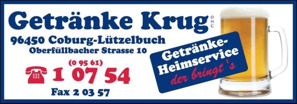 Getränke Krug